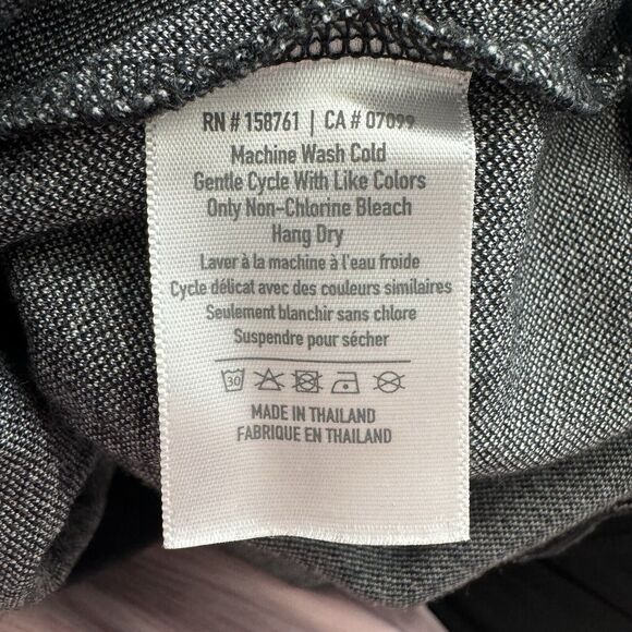 2UNDR Mens Sports Performance First Base Layer Long‎ Sleeve Size XL Grey Black - Picture 4 of 10